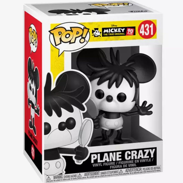 Funko POP #431 Disney Mickey 90 Years Plane Crazy Figure